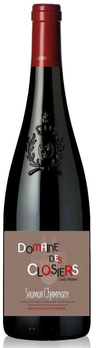 Вино  Domaine des Closiers, Saumur Champigny AOC  Домен де Клозье, Сомюр Шампиньи  2022 750 мл  13,5%