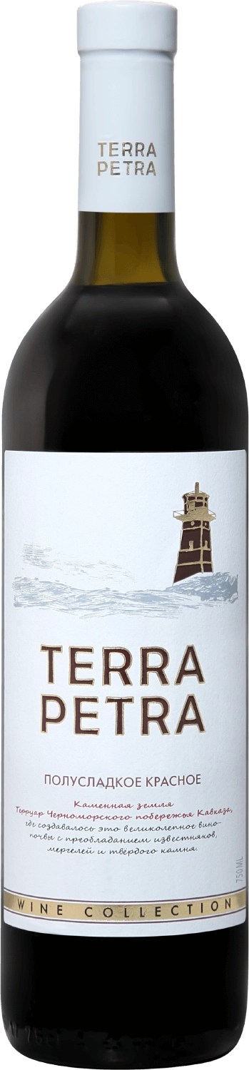 Вино  Терра Петра красное полусладкое Олимп 750 мл