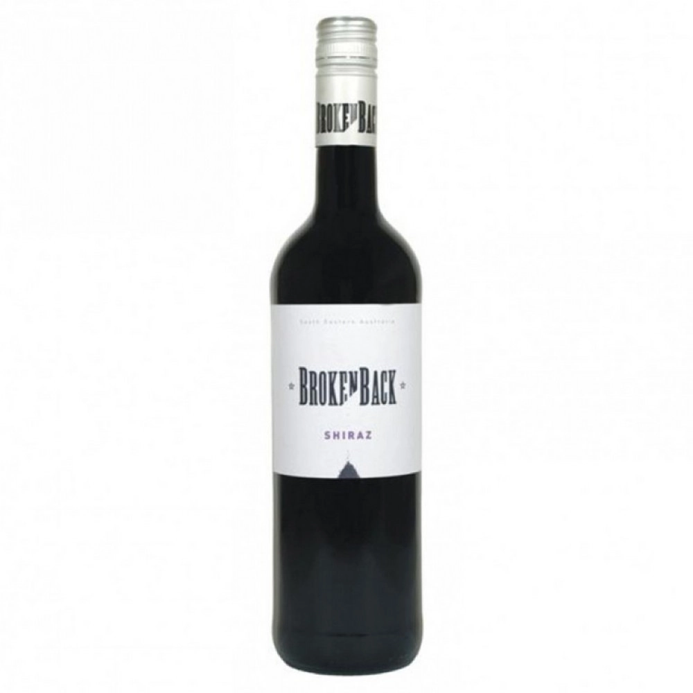 Вино  Broken Bek  Shiraz  Брокен Бэк Шираз 2020 750 мл