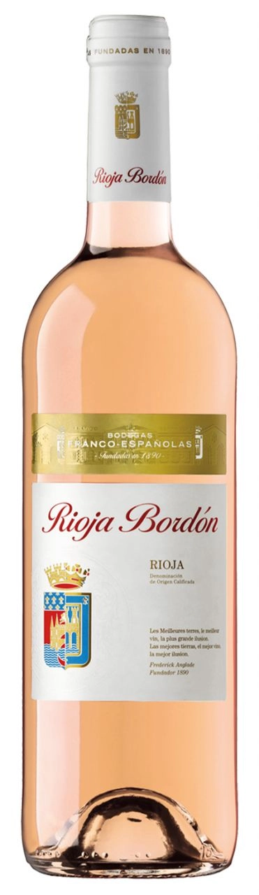 Вино RIOJA BORDON ROSADO RIOJA D.O.Ca. «РИОХА БОРДОН» РОСАДО РИОХА DOCa 2017 750 мл