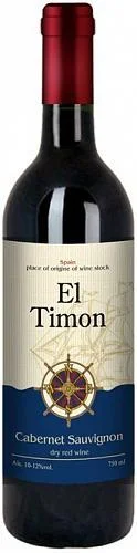 Вино El Timon Cabernet-Sauvignon dry Эль Тимон Каберне-Совиньон сухое 750 мл
