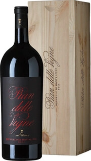 Вино Pian Delle Vigne  Brunello di Montalcino DOCG  Пиан делле Вине Брунелло ди Монтальчино в деревянной коробке  2018 1500 мл