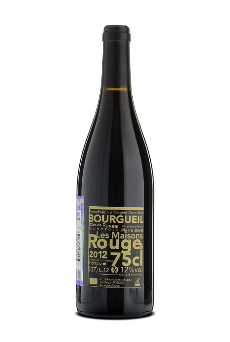 Вино Pierre Borel Clos de Pavée Bourgueil AOCПьер Борель Кло дё Пави Бургёй  2013 750 мл