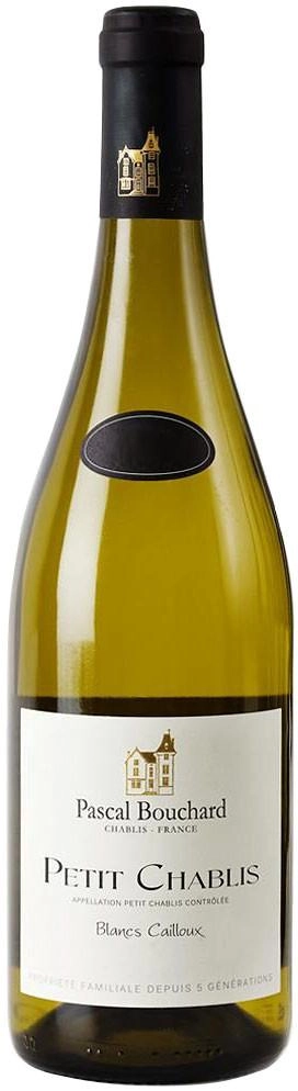 Вино Pascal Bouchard Petit Chablis Blancs Cailloux AOC Паскаль Бушар Пти Шабли Блан Кайю  2015 750 мл