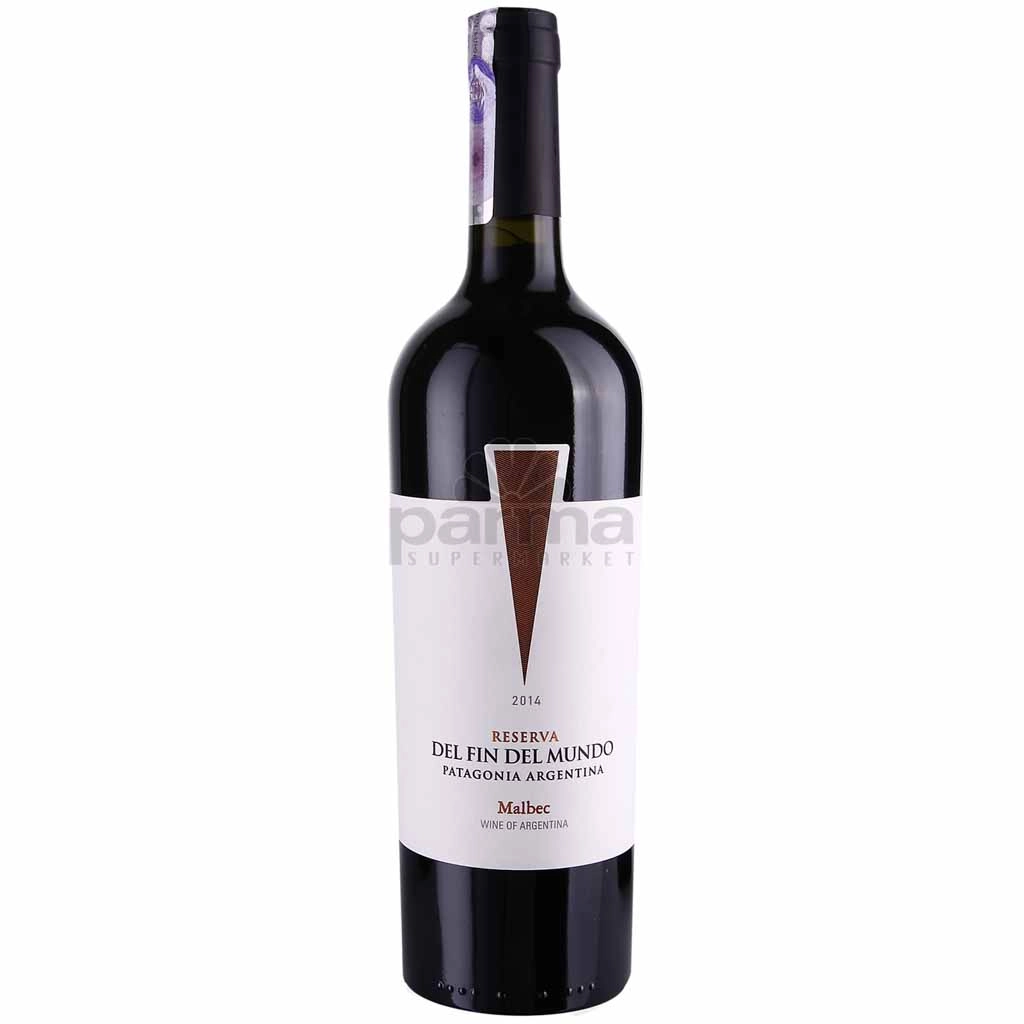 Вино Del Fin del Mundo Malbec Reserve  Bodega Del Fin Del Mundo    2020 750 мл