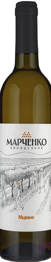 Вино Винодельня Марченко  Мцване  2022 700 мл