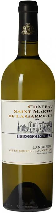 Вино Chateau Saint Martin de la Garrigue Bronzinelle Blanc Шато Сен-Мартан де ля Гарриг Бронзинелли Блан 750 мл