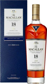 Виски  Macallan Double Cask 18 Years Old  gift box  700 мл
