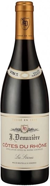 Вино J. Denuzière Côtes du Rhône  2018 750 мл