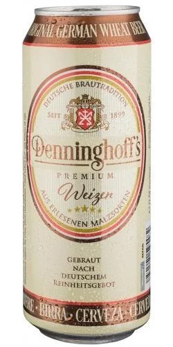 Пиво Denninghoff's Premium Weizen Деннингхоффс Премиум Вайцен 500 мл