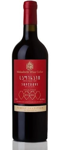 Вино Vaziani Makashvili   Saperavi  Вазиани Макашвили Саперави 750 мл