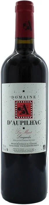 Вино Domaine d’Aupilhac Lou Maset Coteaux du Languedoc AOC Лю Мазе 2014 750 мл