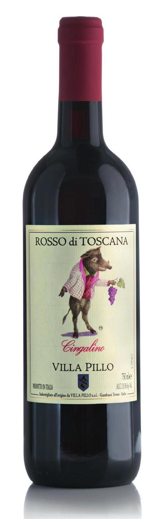 Вино Villa Pillo Cingalino Вилла Пилло Чингалино  2021 750 мл