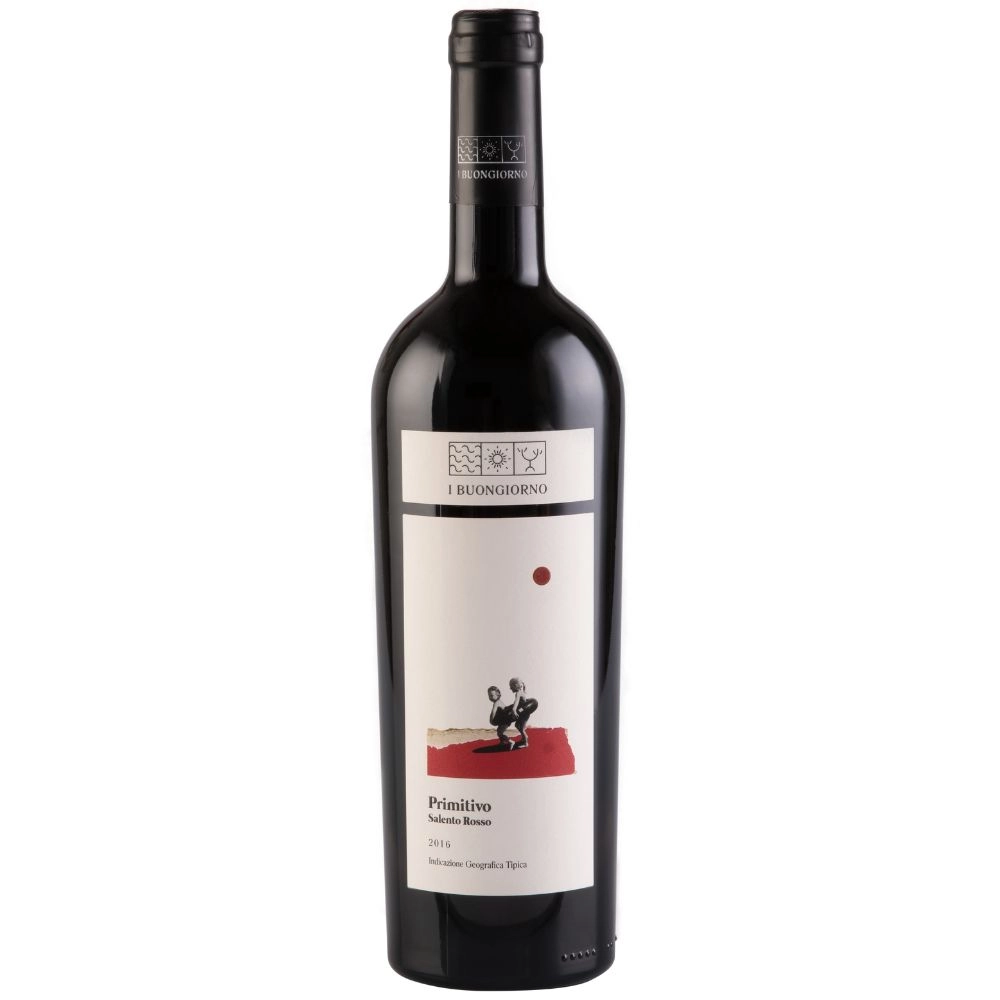 Вино I Buongiorno Primitivo Salento Rosso IGT  2021  750 мл