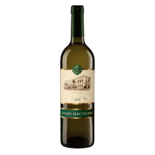 Вино Наше Наследие  Мускатное  полусладкое белое  750 мл
