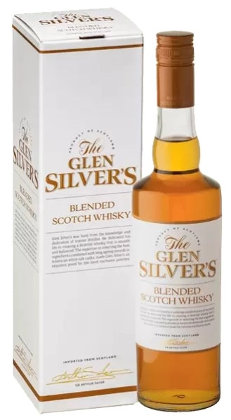 Виски Glen Silver's Blended scotch    gift box  700 мл