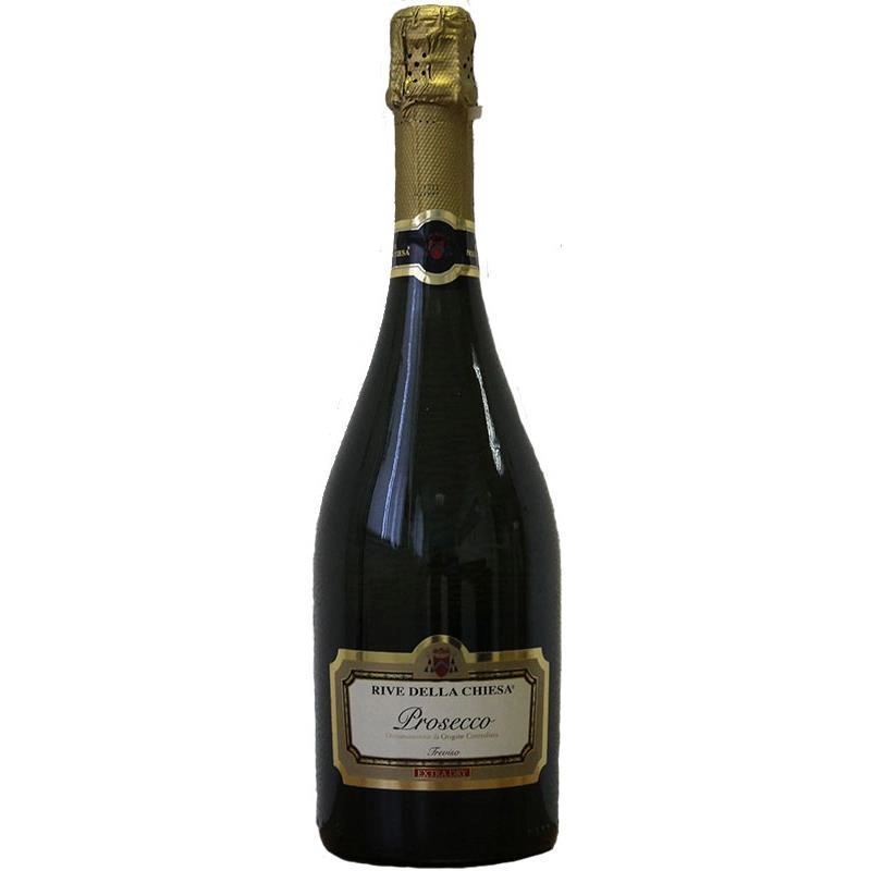 Игристое вино Rive Della Chiesa  Prosecco   Spumante Trevizo Bianco Brut  750 мл