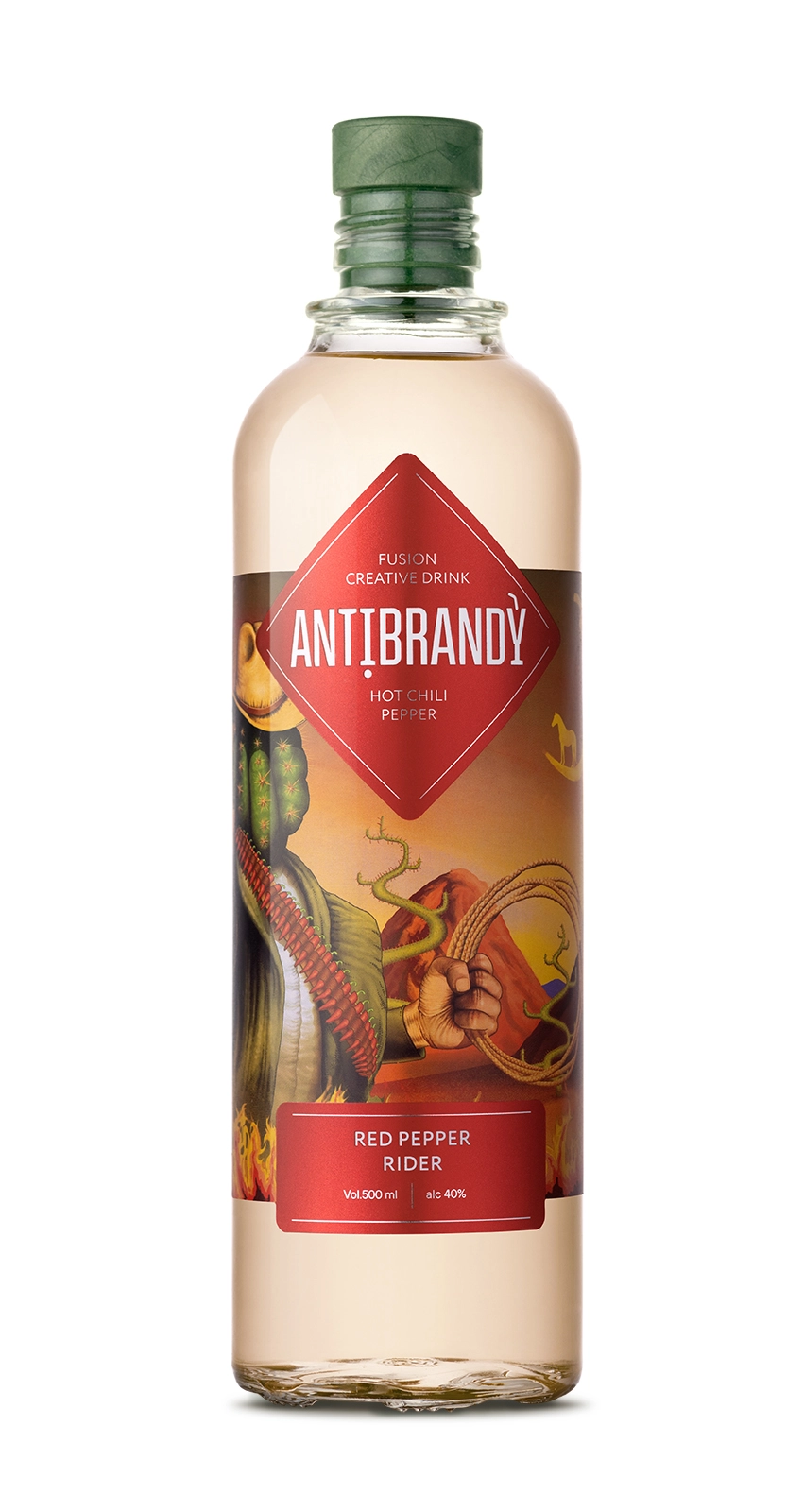 Бренди Antibrandy  Red Pepper Rider    500 мл