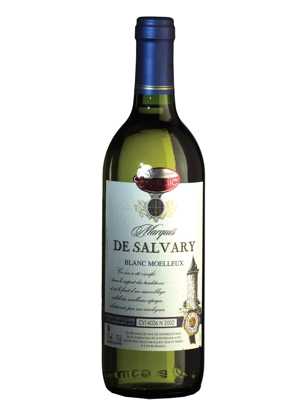 Вино Marquis De Salvary Blanc Sec Маркиз де Сальвари Блан Сек 750 мл