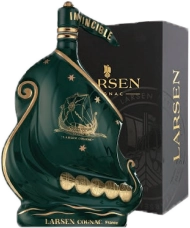 Коньяк Larsen Viking Ship ocean green with GB  700 мл