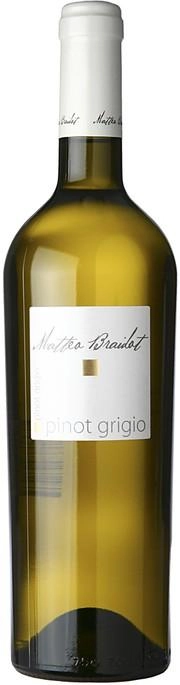 Вино Matteo Braidot Pinot Grigio Friuli Isonzo DOC   Маттео Браидо Пино Гриджио 2019 750 мл