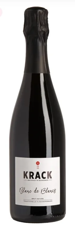 Игристое вино Krack Blanc de Blancs Brut Nature Pfalz Sekt 2022