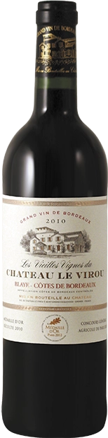 Вино Chateau Virou Vieilles Vignes Premieres Cotes De Blaye  AOC 2017 750 мл