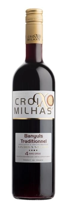 Вино Vignerons Сatalans Croix Milhas Banyuls Traditionnel АОC Винерон Каталан Круа Мийас Банюльс Традисьонель 750 мл