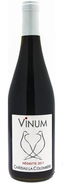 Вино Chateau La Colombiere Vinum Negrette Fronton AOP 2015 750 мл