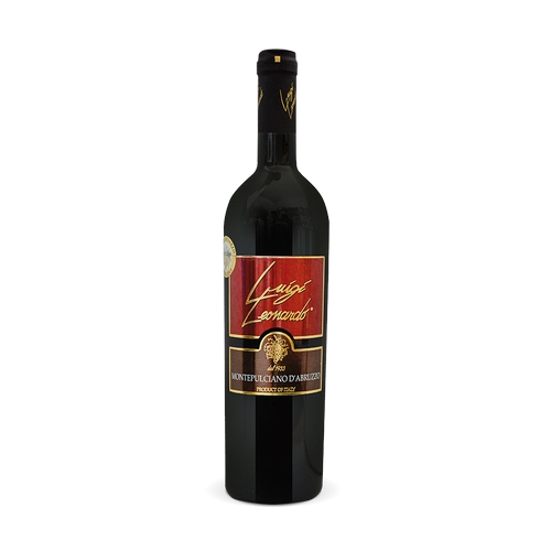 ВИНО Luigi Leonardo Montepulciano D abruzzo ЛУИДЖИ ЛЕОНАРДО МОНТЕПУЛЬЧАНО Д АБРУЦЦО красное сухое 750 мл