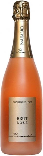 Игристое вино Domaine des Baumard Rose Brut Extra Cremant de Loire AOC  750 мл