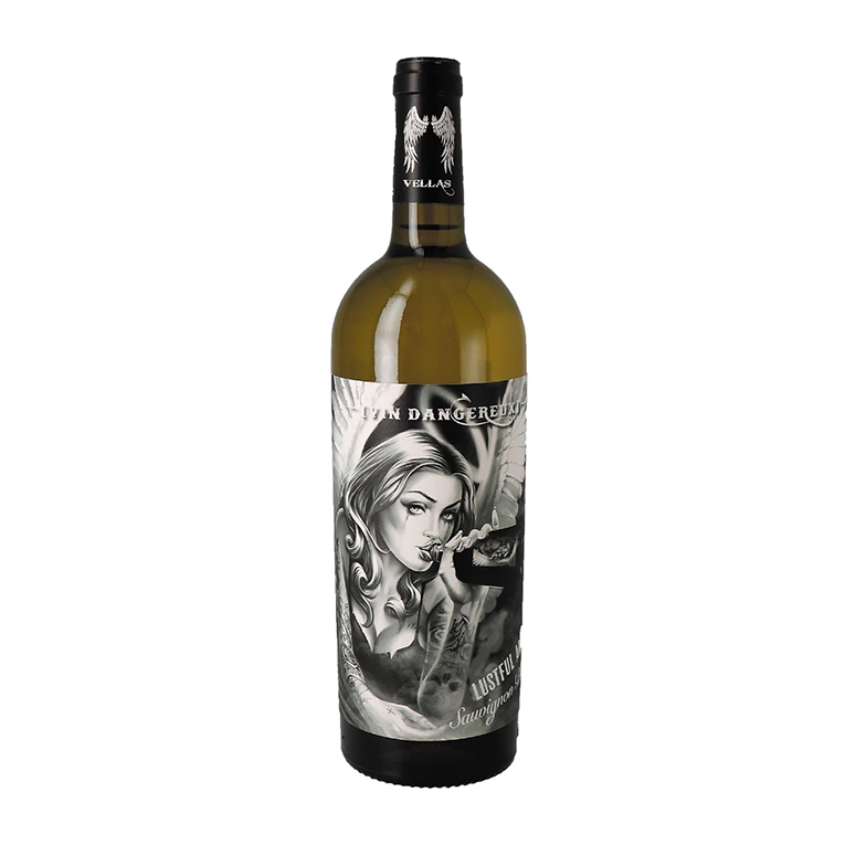Вино  Lustful Angel IGP Pays d'Oс white dry 750 мл 12  %