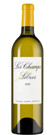 Вино Les Champs Libres Blanc Bordeaux AOC 2020 1500 мл 