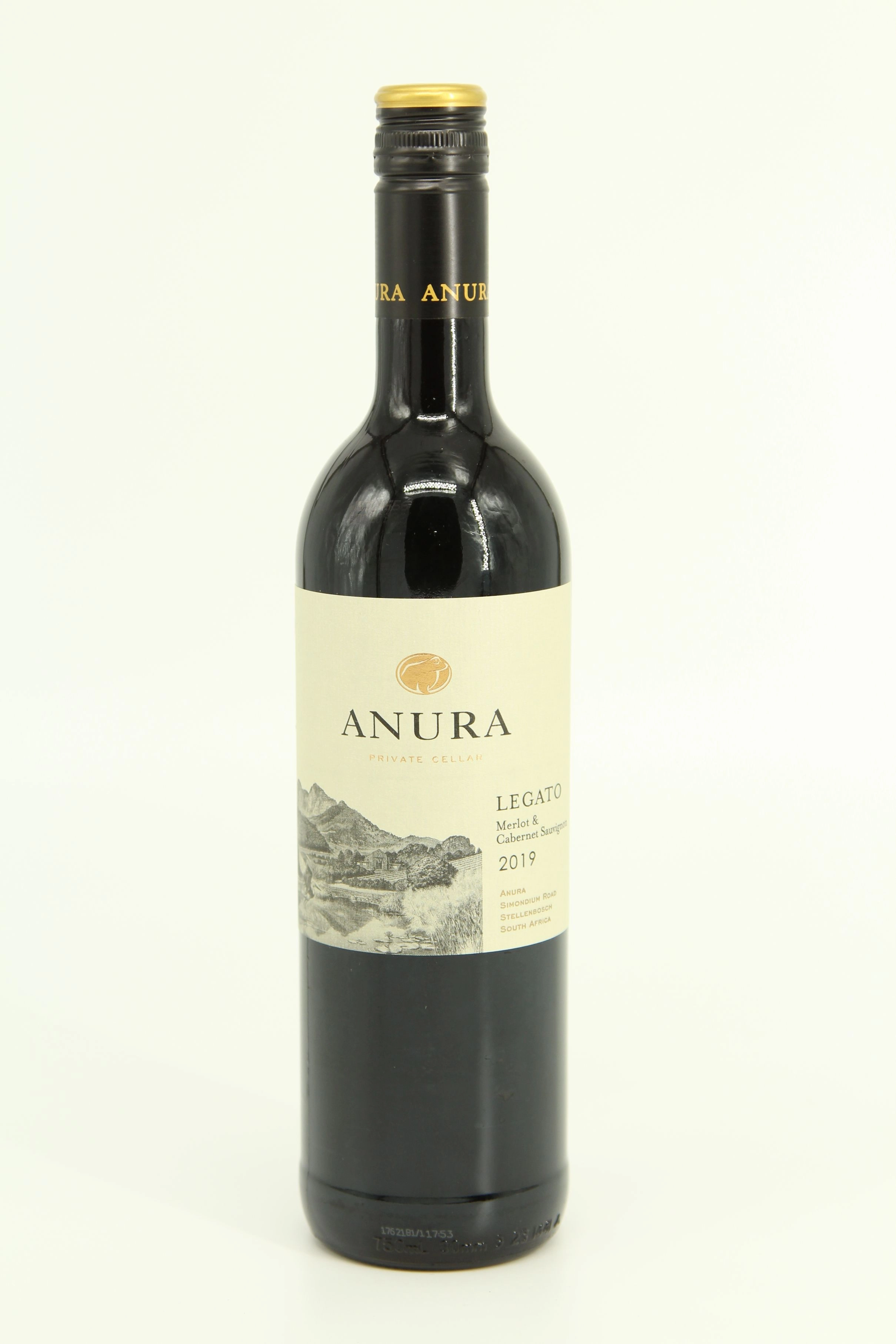 Вино Anura Legato 2019 750 мл 14,5%