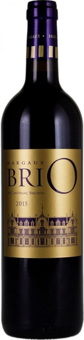 Вино Chateau Cantenac Brown BriO de Cantenac Brown Margaux AOC  2015 750 мл 14%
