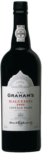 Вино Graham’s Quinta dos Malvedos Vintage Port, Грэм'с Кинта душ Мальведуш Винтаж Порт, 1999, 0.375 л