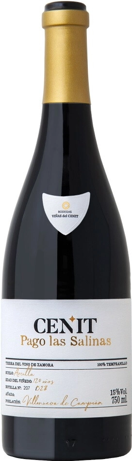 Вино Vinas del Cenit Cenit Pago las Salinas Zamora DO Виньяс дель Сенит Сенит Паго лас Салинас 2015 750 мл