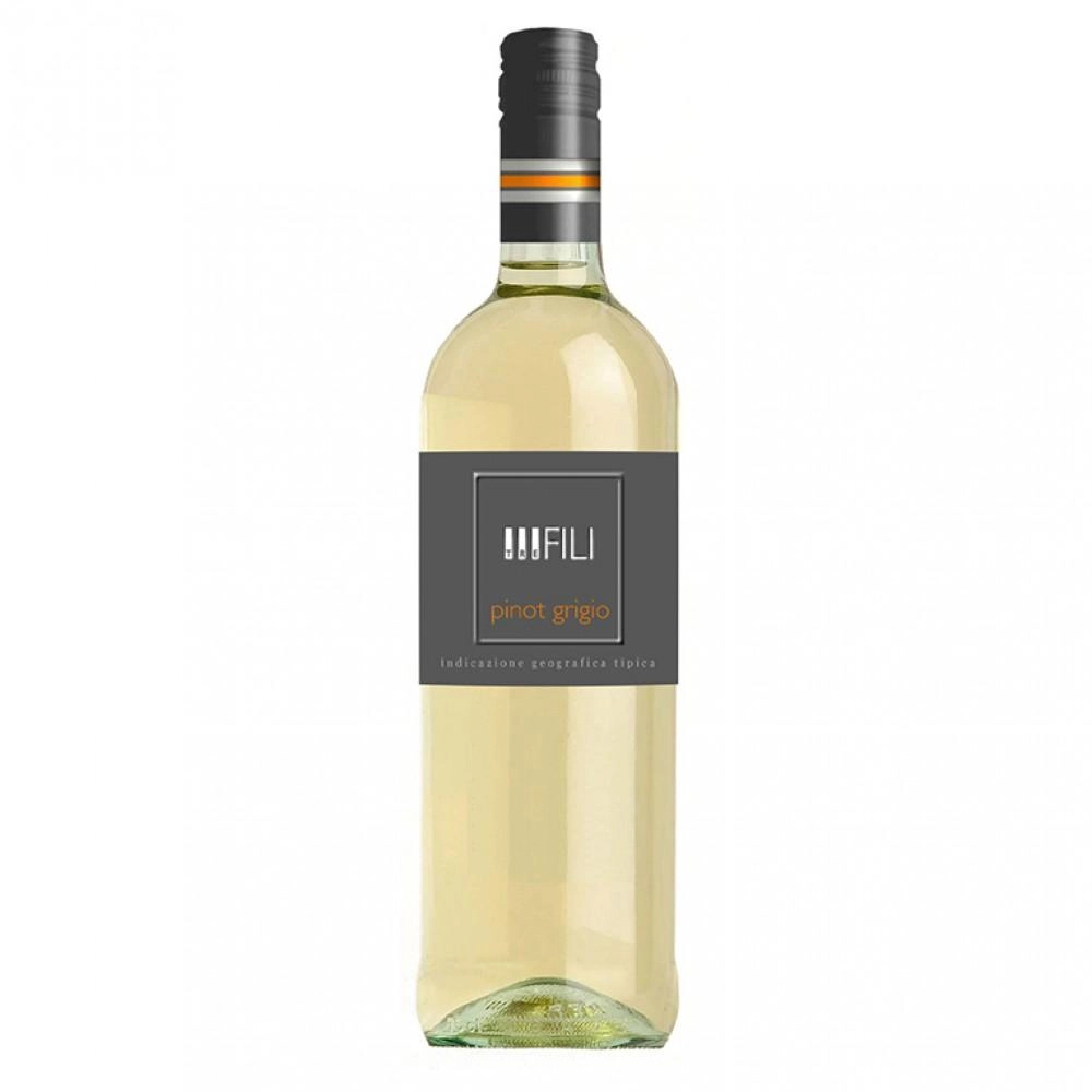 Вино Volpi Tre Fili Pinot Grigio  Вольпи  Тре Фили  Пино Гриджио 2019 750 мл