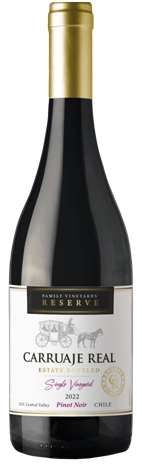 Вино  Carruaje Real Pinot Noir Reserve Single Vineyard  2022  750 мл 13,5%
