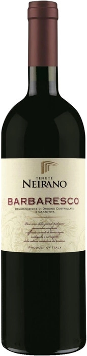 Вино Tenute Neirano   Barbaresco  Нейрано  Барбареско  2019 750 мл  14%