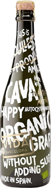 Игристое вино Cava Hola Brut Nature Organic  750 мл