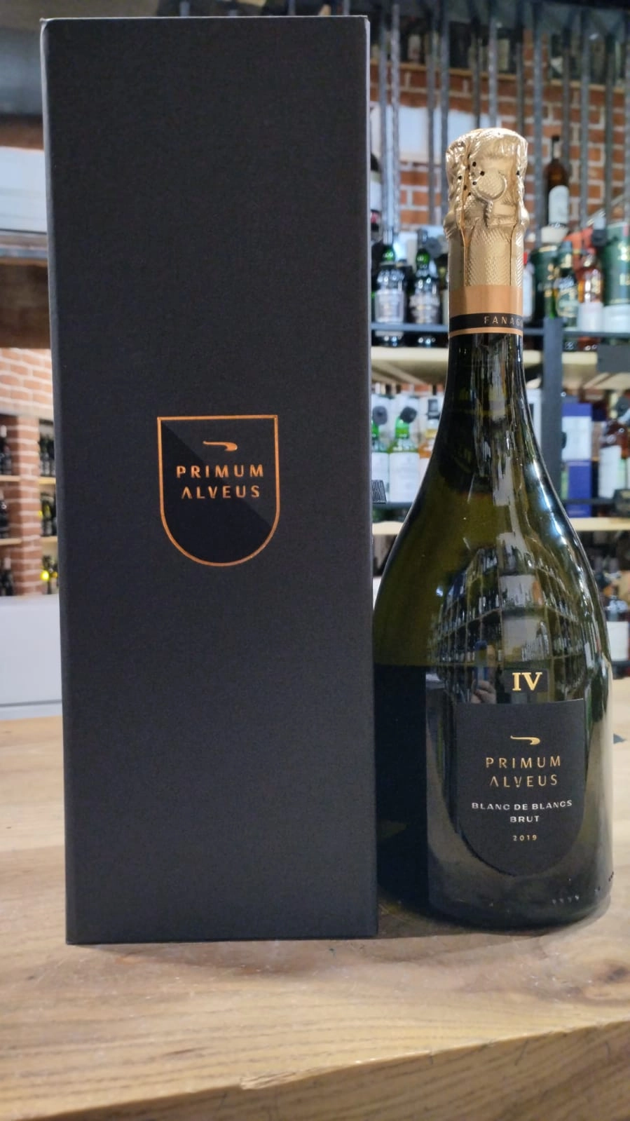 Игристое вино Фанагория Альвеус  Блан де  Блан  п/у   2019 750 мл  11%