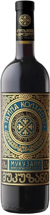 Вино Mystery of Kolhida  Mukuzani Тайна Колхиды Мукузани 750 мл