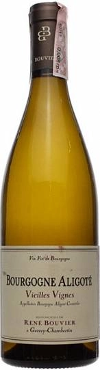 Вино Domaine Rene Bouvier Bourgogne Aligote Vieilles Vignes Rene Bouvier  AOC  2018 750 мл 12.5%