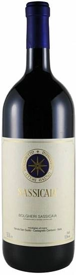 Вино  Sassicaia Bolgheri Sassicaia DOC   2017 6000 мл