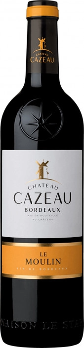 Вино Chateau Cazeau Le Moulin Bordeaux AOC  750 мл