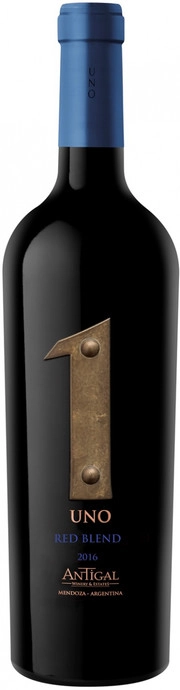 Вино Antigal Uno Red Blend  2016 750 мл