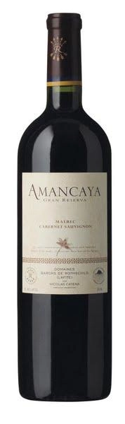 Вино  Bodegas Caro Amancaya  Gran Reserva Malbec - Cabernet Sauvignon Mendoza  Бодегас Каро  Аманкая Гран Резерва Мальбек-Каберне Совиньон  2015 750 мл