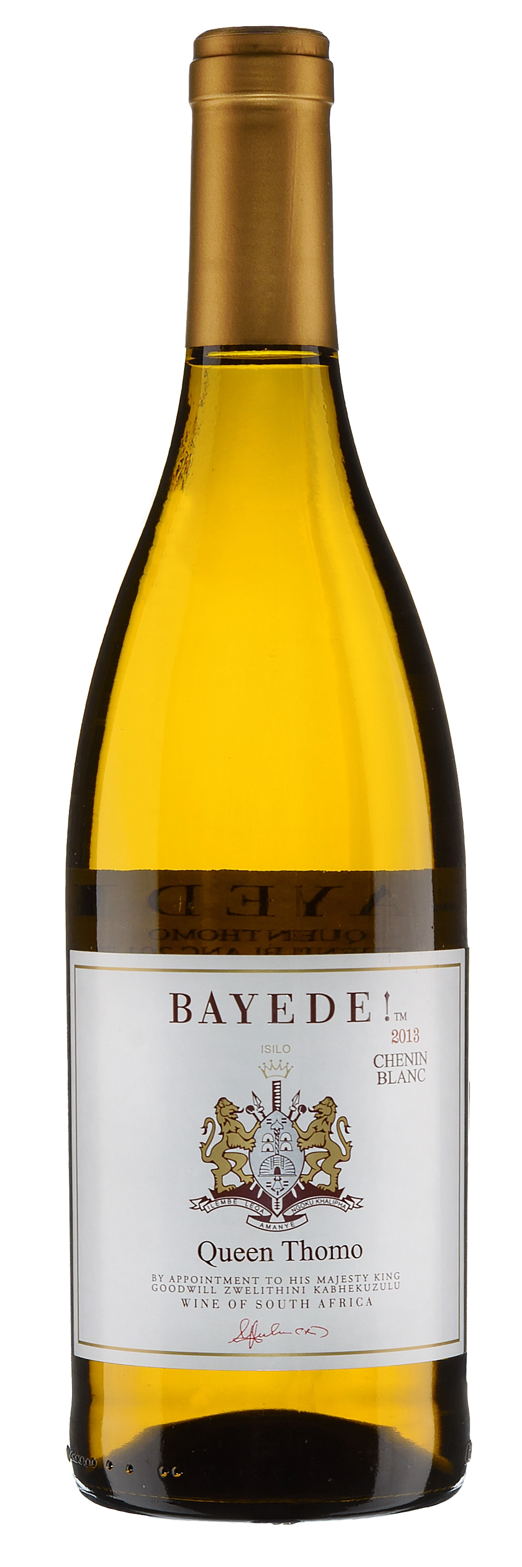 Вино  Bayede Queen Tomo Chenin Blanc   Байеде! Квин Томо Шенин Блан  2013 750 мл