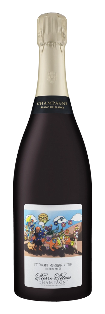 Шампанское Champagne Pierre Peters l'Etonnant Moncieur Victor Brut Grand Cru  750 мл